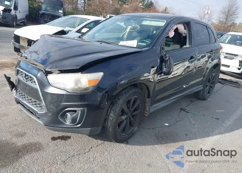 2013 Mitsubishi Outlander Sport Es z USA, uszkodzony, nr VIN 4A4AP3AU3DE019498